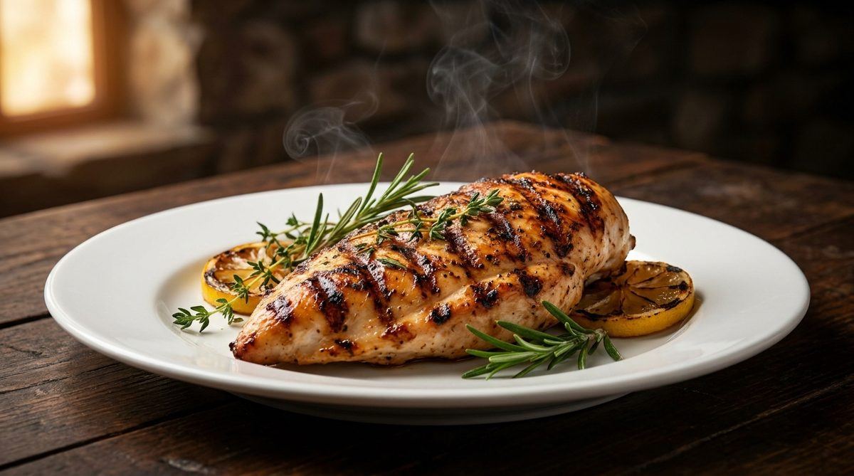 Steak de blanc de poulet